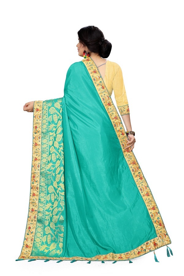 3 Ladies Fancy Work Sarees