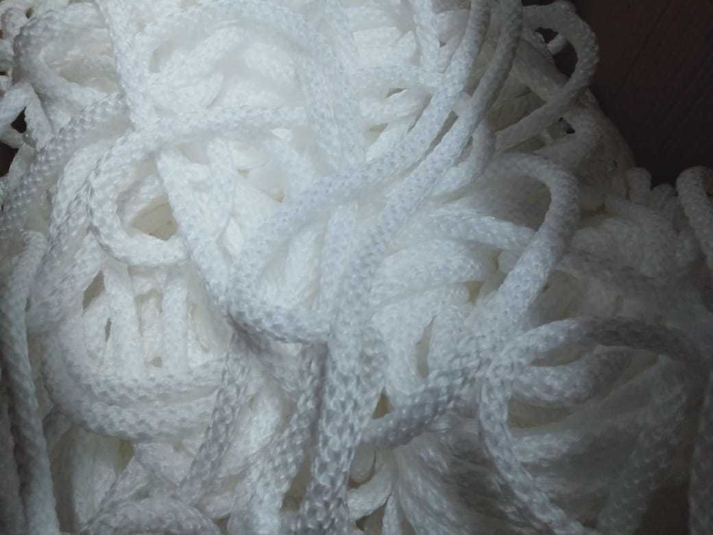 Fibcs Bag Material - Polypropylene, 4-8 Gm/meter, White, 3-8 Mm Diameter, Round Shape | High Strength, Tear Resistant, Plain Texture