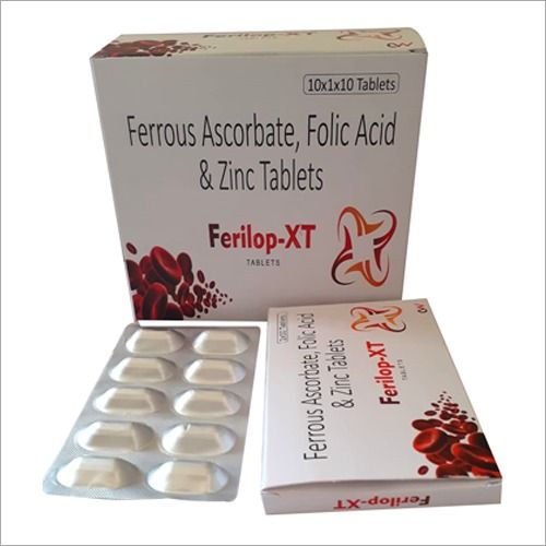 Ferrous Ascorbate-folic Acid And Zinc Tablets General Medicines