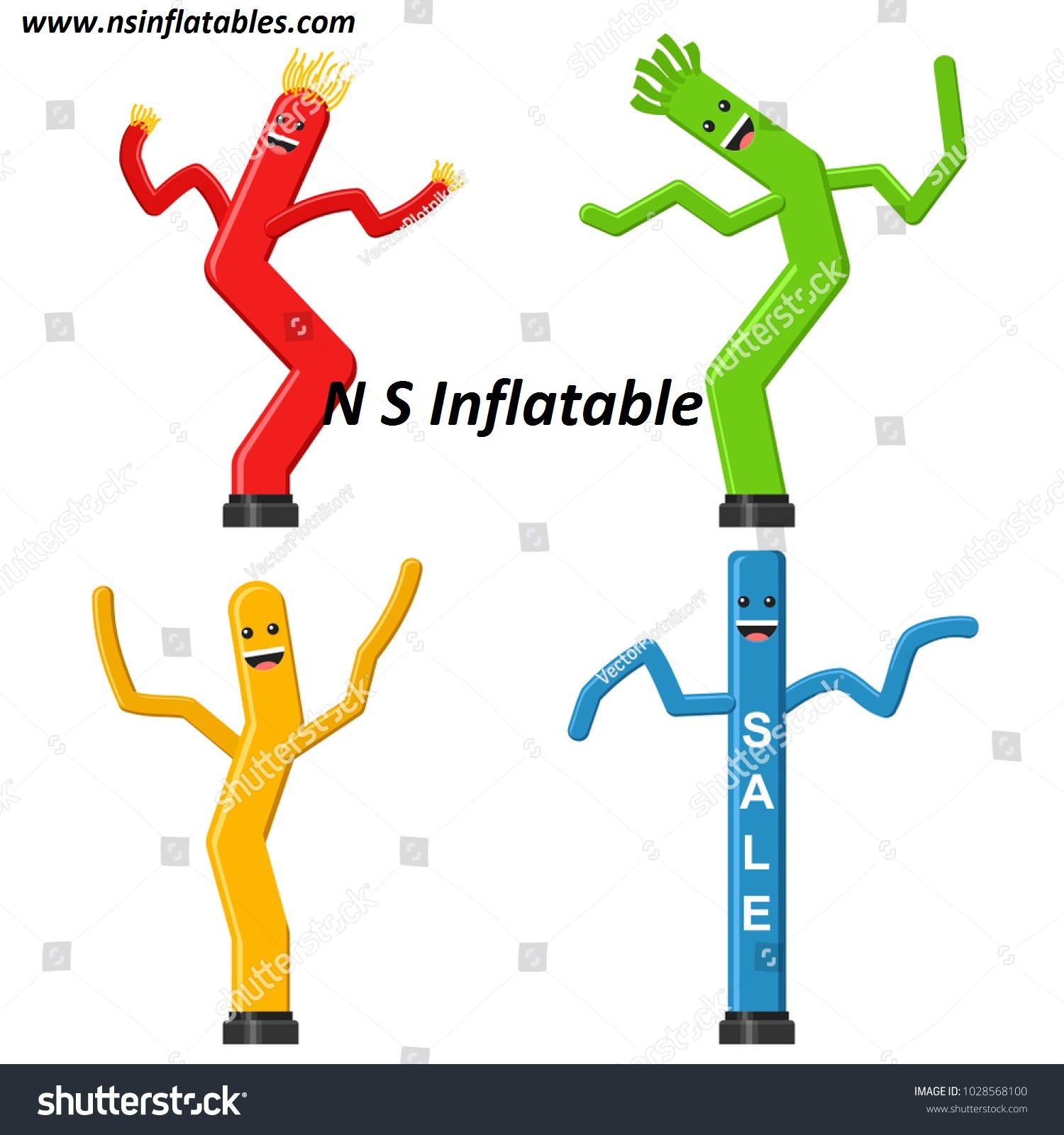 Inflatable Character Mascot - Durable Outdoor Playground Material, Any Color Options | Eye-catching Designs For Brand Promotion And Crowd Engagement