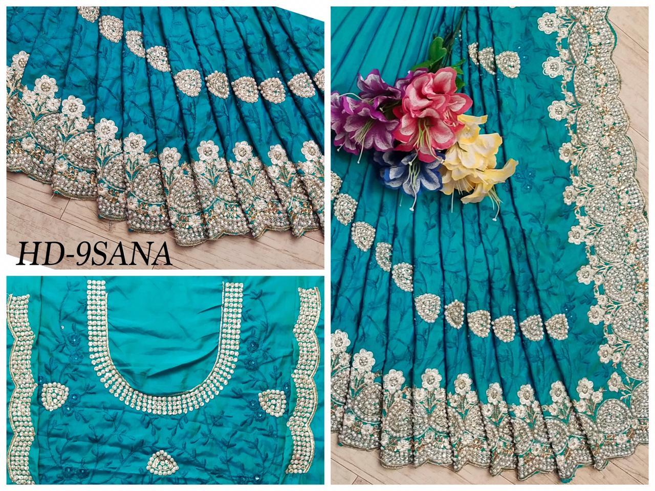 Embroidered Embroidery Silk Saree