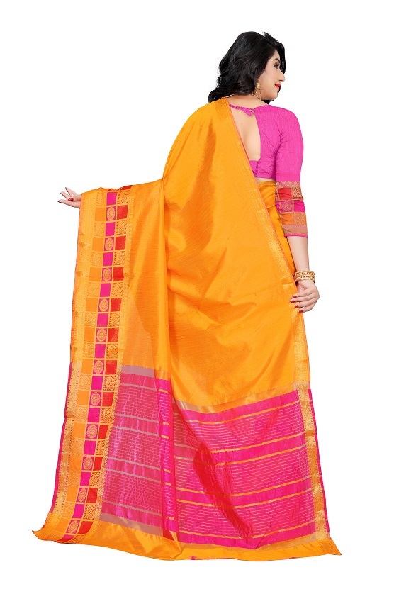 Designer Ladies Saree - Art Banarasi Silk, 6.30 Meter Length | Weaving Zari, Elegant 4 Color Options