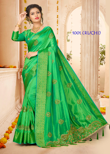 1 Latest Designer Synthetic Saree