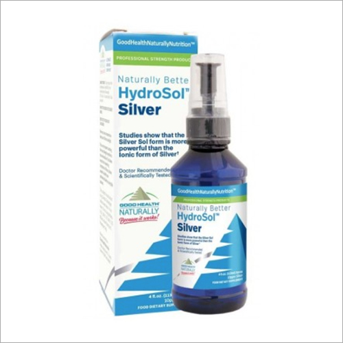 Hydro Sol Silver Food Dietary Supplement Dosage Form: Liquid