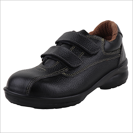 Ladies Black Safety Shoes Insole Material: Pu