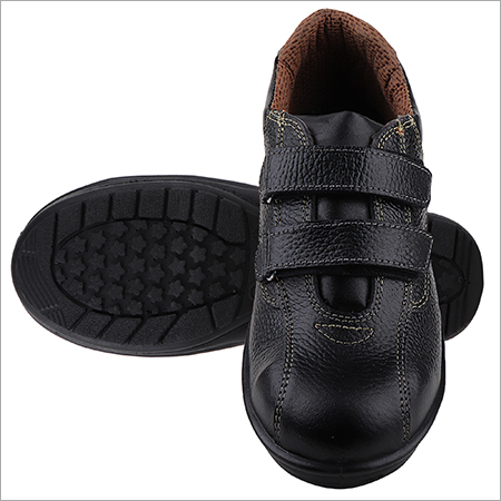 Ladies Black Safety Shoes Insole Material: Pu