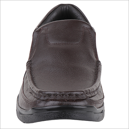 Brown Leather Shoes - Leather Material, Size 40-44, Brown Color | Low Heel, Cotton Lining, Lightweight, Rugged Durability, Easy Maintenance, Elegant Appearance