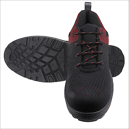 Black Sports Safety Shoes Insole Material: Pu