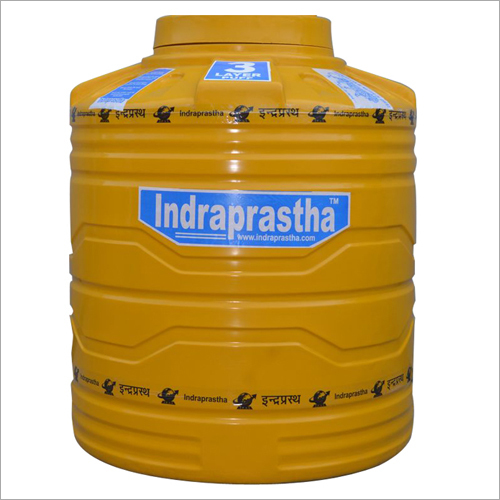 Yellow 3 Layer Water Storage Tanks