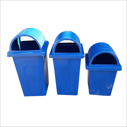 Blue Plastic Dustbin