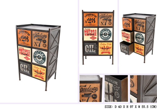 6 Drawer Chest No Assembly Required
