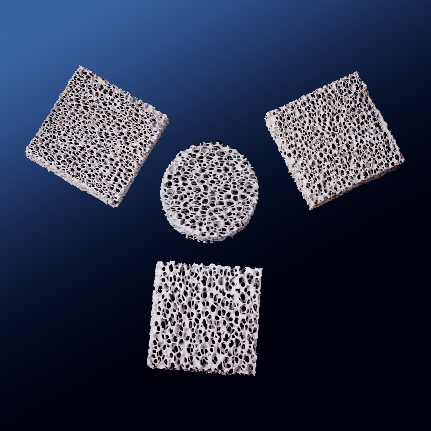Sf Silicon Carbide Ceramic Foam Filter For Foundry Application: Filtration Of Grey Iron