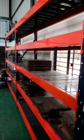Heavy Duty Racks - Durable Steel | Ideal For Industrial Storage, High Load Capacity, Adjustable Shelves