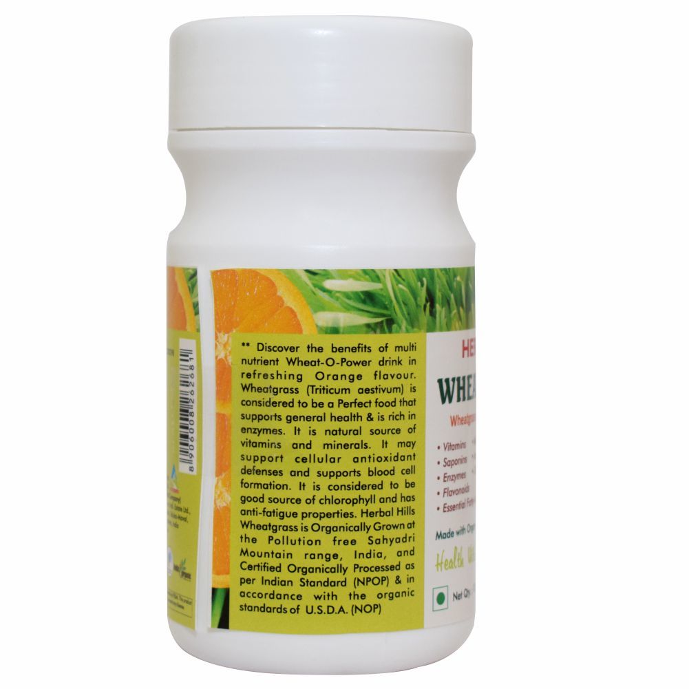 Wheatgrass Orange Powder - Immunity & Blood Purification
