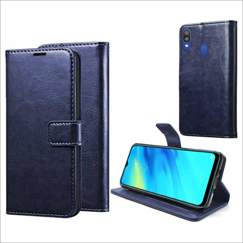 Samsung Galaxy A20 Flip Cover Body Material: Artificial Latherf