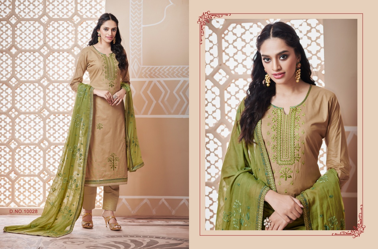 Multi Colour Semistitched Salwar Suit