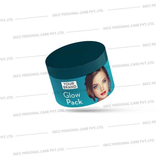 Glow Face Pack - Cream, 50g and 100g Sizes | Herbal Ingredients, Smooth Texture, UV Blocking, All Skin Types, Skin Brightening