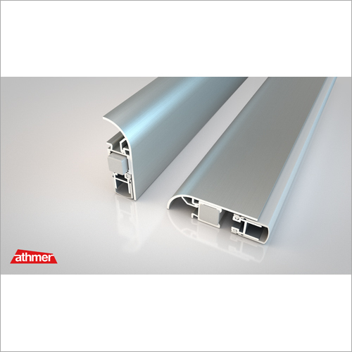 Silver Drop Down Door Seal