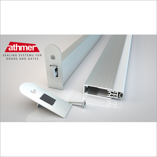 Silver Drop Down Door Seal