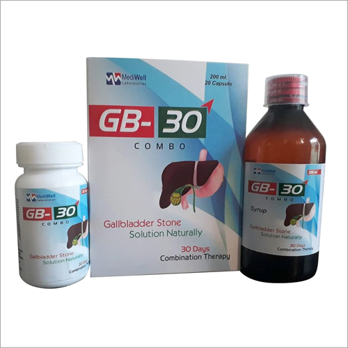Gallbladder Stone Syrup And Capsule Combo