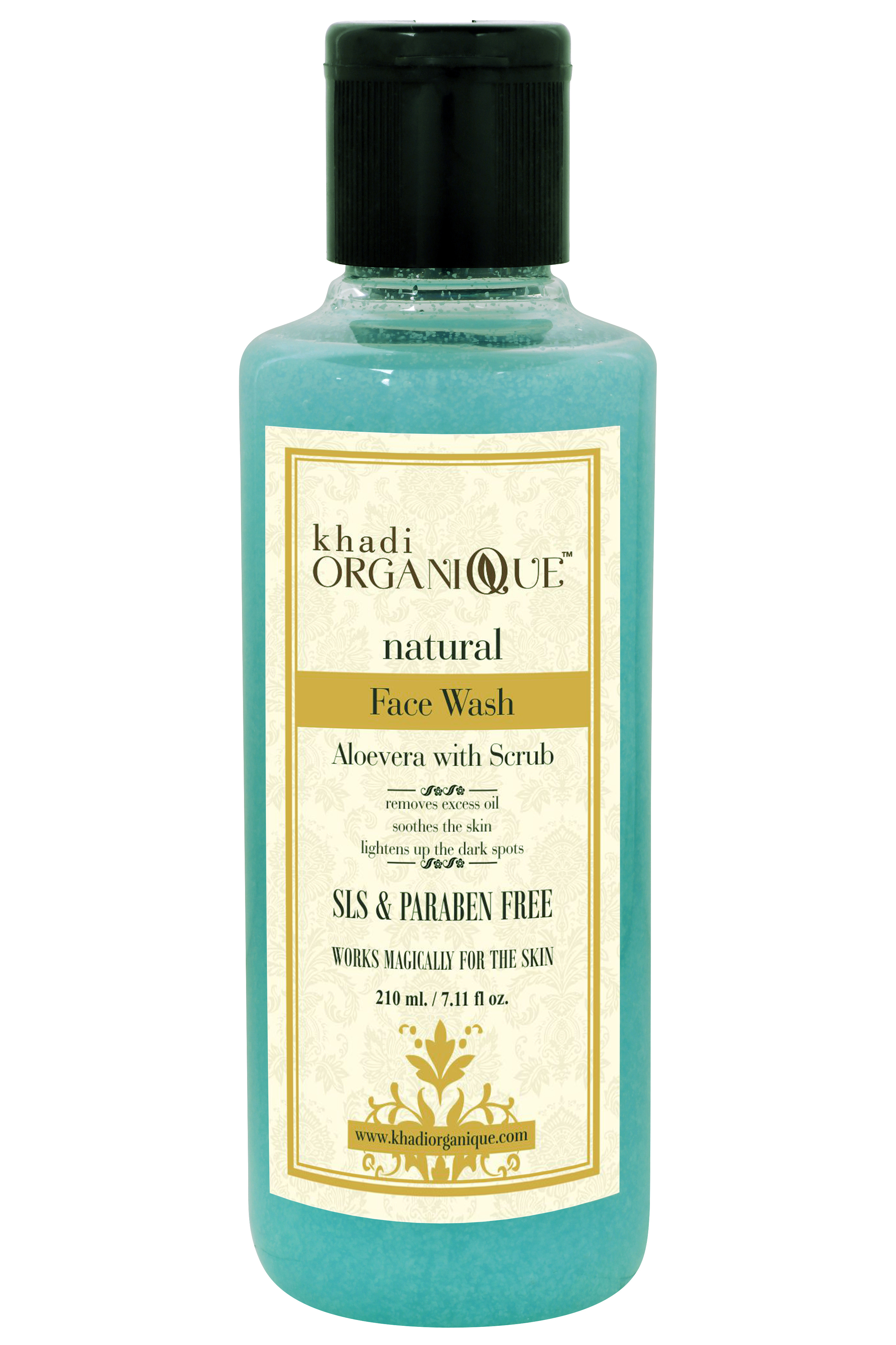 Aloevera Face Wash With Scrub Color Code: Blue