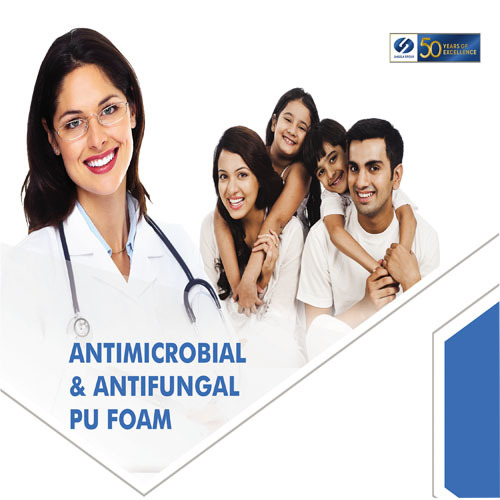 White Antimicrobial And  Antifungal Pu Foam
