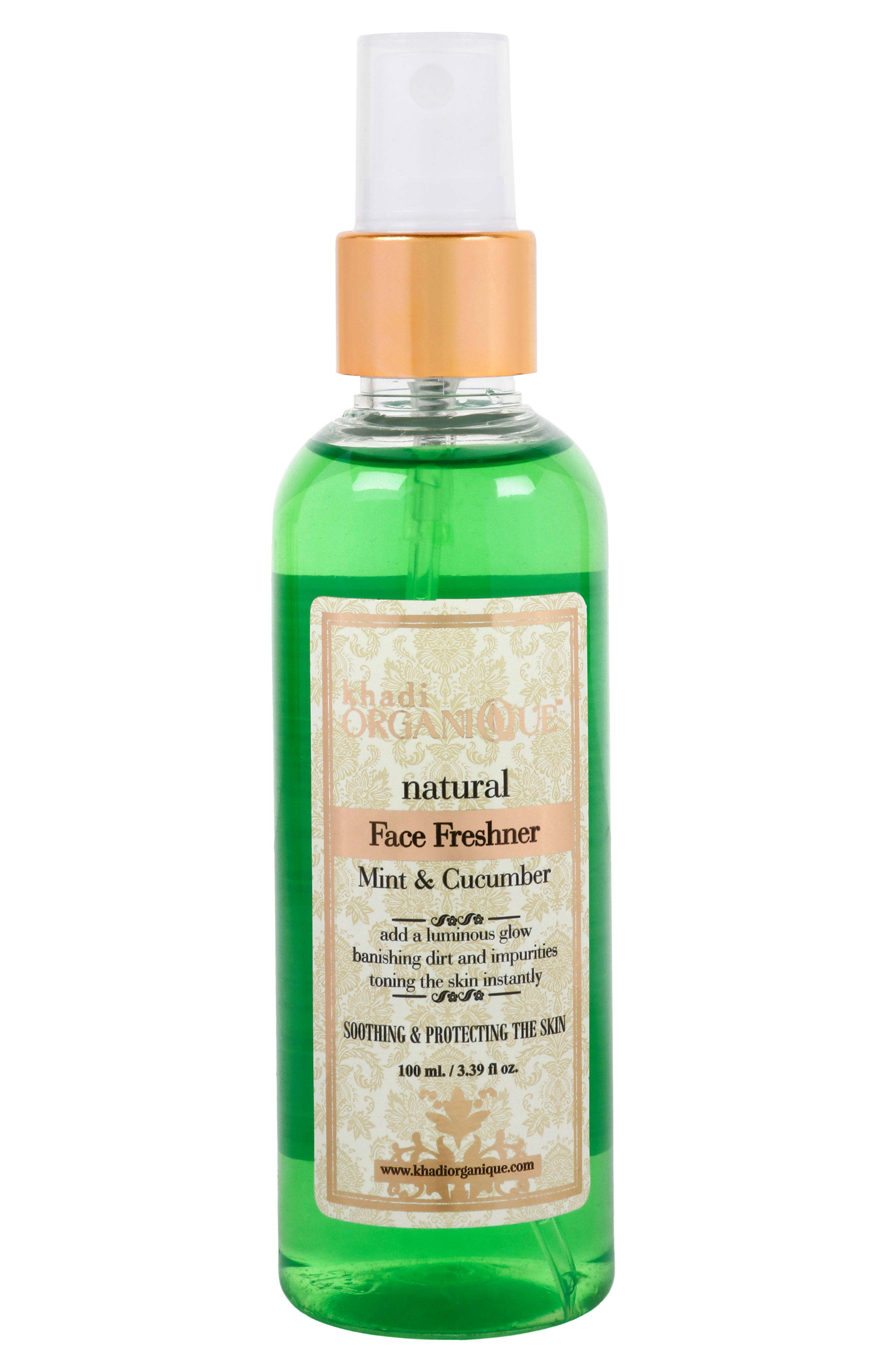 Mint And Cucumber Face Spray Color Code: Green