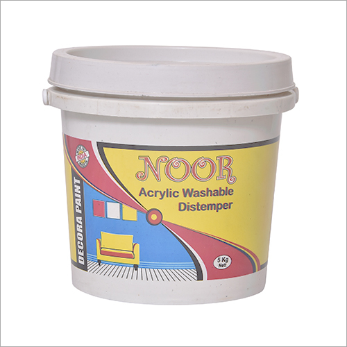 एक्रिलिक धोने योग्य डिस्टेम्पर