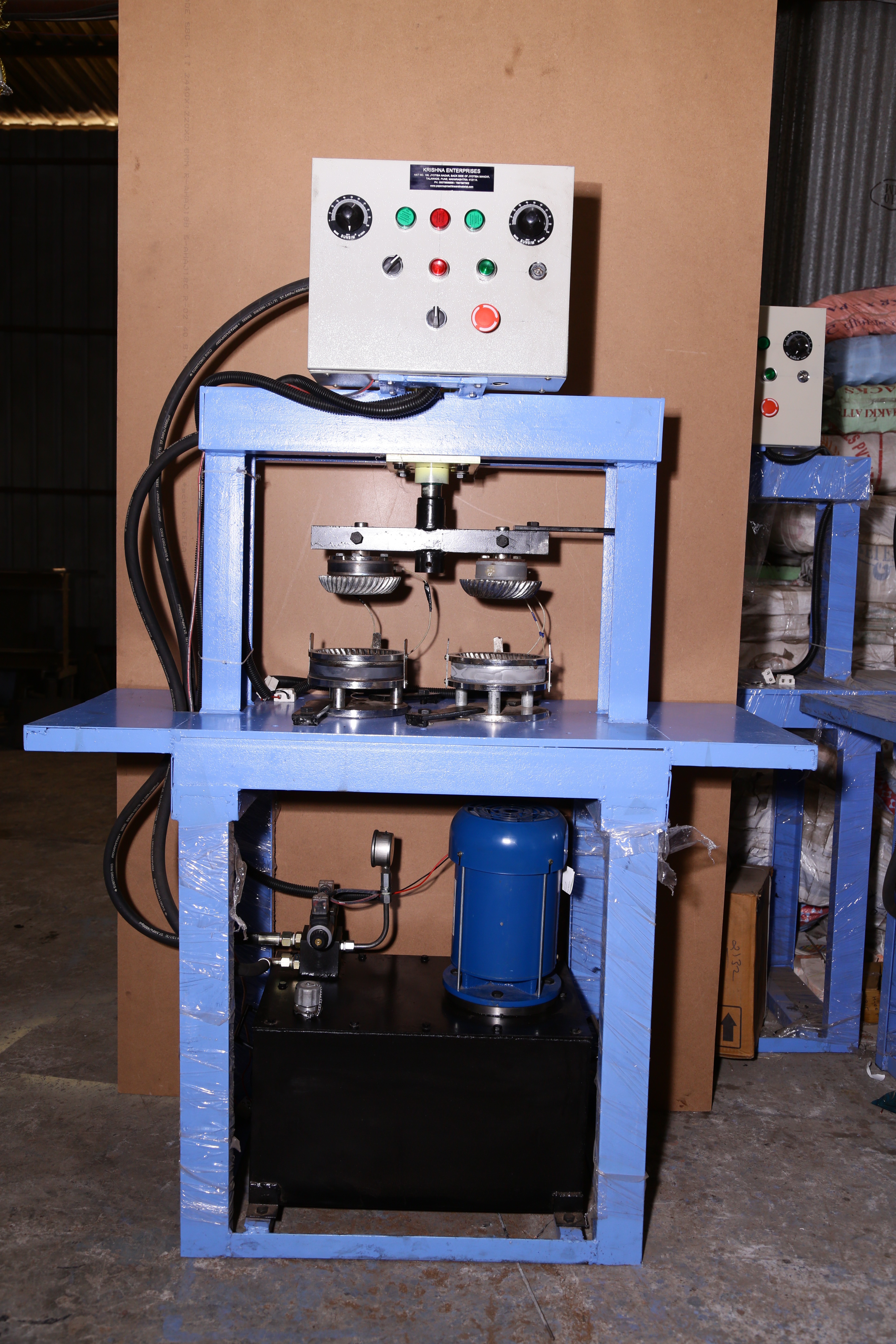 Paper Plate Making Machine - Steel, Customizable Dimensions, 220v Power | Cost Effective, Durable Design, Easy Operation, High Output, Long Lifespan, Low Maintenance, Mass Production, Precise Engineering