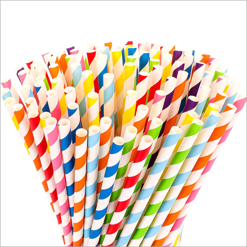 6mm Paper Straw - Food Grade, 12 cm Length, Multi-Color | High Quality, Eco-Friendly, Perfect for Events and Parties