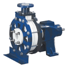 Mackwell Polypropylene Pump - Corrosion Resistant, 5 To 50 M3/hr Flow Rate, 1" To 2" Inlet/outlet, 5 To 45 M Head, Mechanical Seals, Self-venting Casing, Ideal For Chemical Processing And Metal Finishing