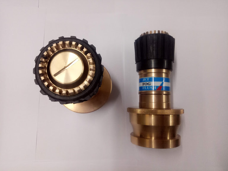 Fire Nozzles - Stainless Steel & Brass, 200-500g Weight Range | Suitable For Hydraulic, Chemical, Gas & Pneumatic Pipe Applications