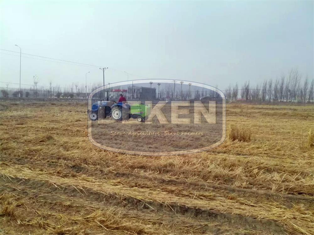 Mini Round Baler Capacity: 2-5km/h Ton/day