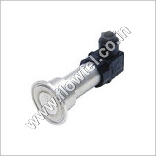 Pressure Transmitter - Mild Steel, Silver and Black Finish | Industrial Usage for Sanitary Applications