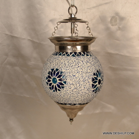 Handmade Blue Color Effect Mosaic Wall Hanging