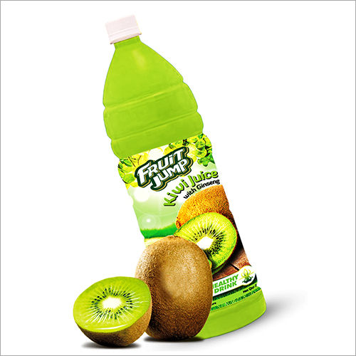 Fresh Kiwi Juice Packaging: Plastic Bottle