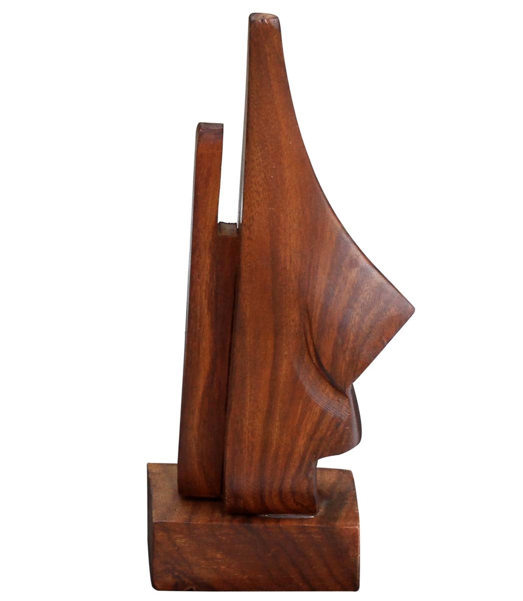 Wooden Spectacle Holder Stand Nose Shape