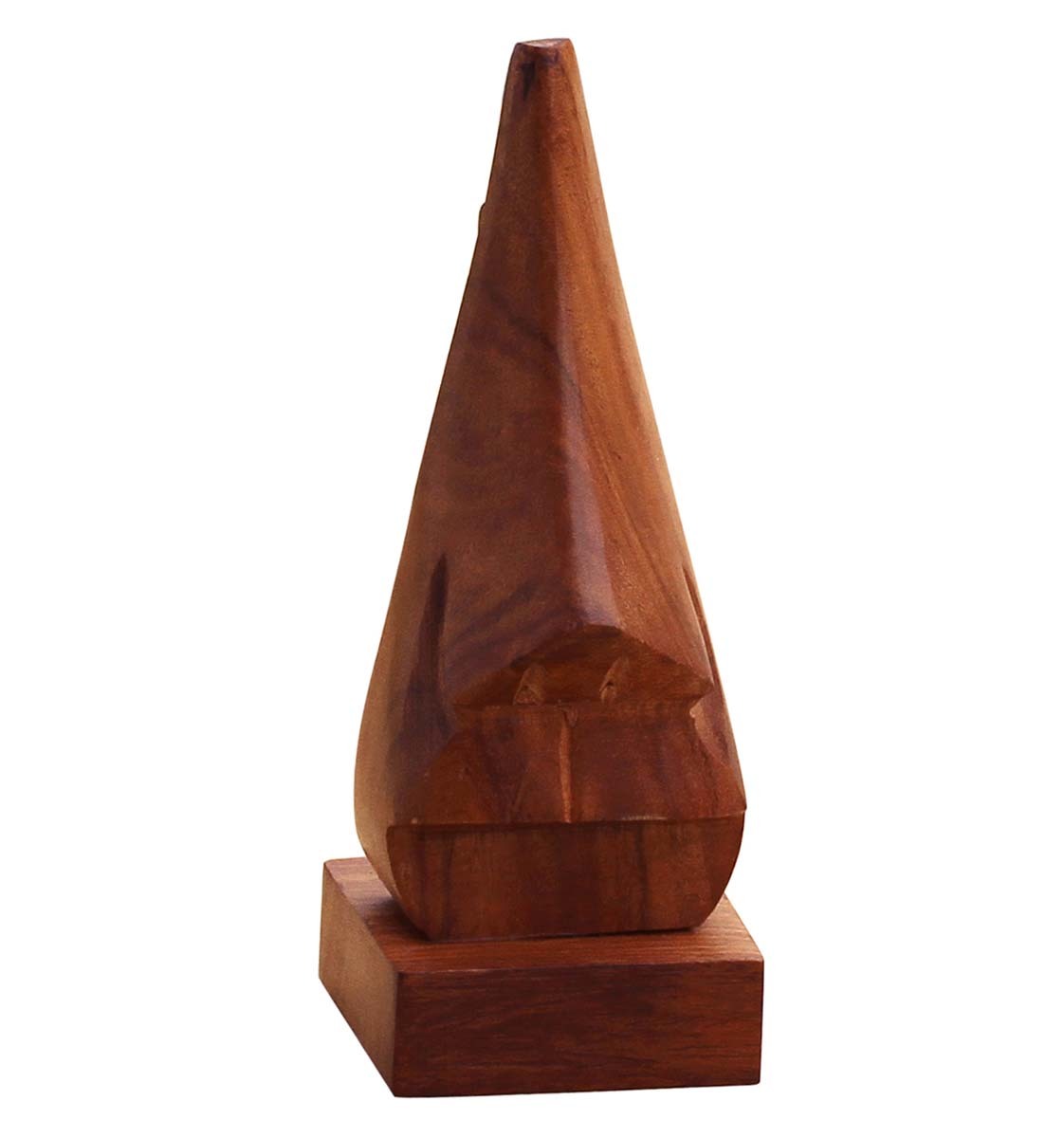 Wooden Spectacle Holder Stand Nose Shape