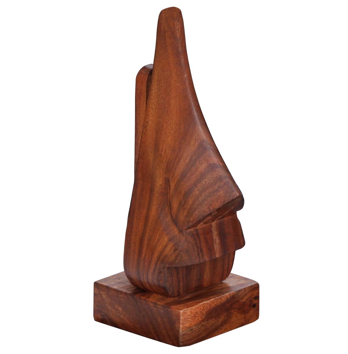 Wooden Spectacle Holder Stand Nose Shape