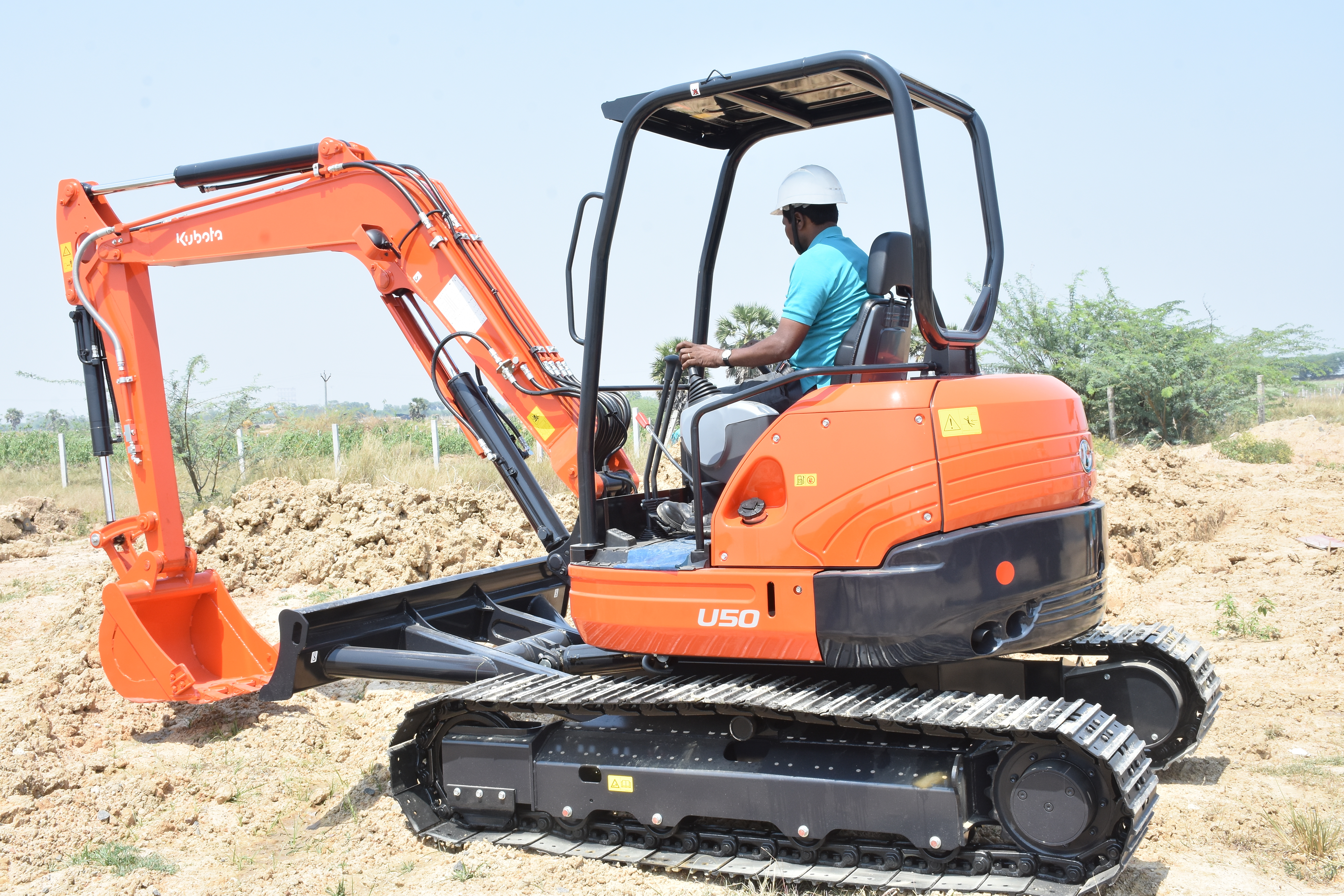 Small Construction Excavator