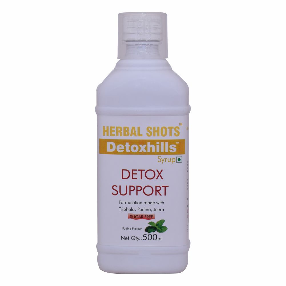 Herbal Syrup For Detoxification Of Body - Detoxhills Shots (Pack Of 2)