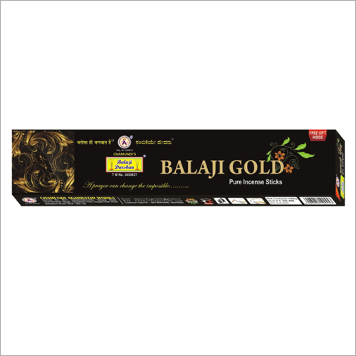 100 Gm Balaji Gold Pure Incense Stick Size: 8-9 Inch