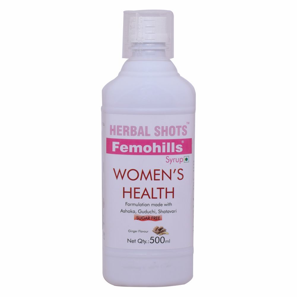 Herbal Supplements Women'e Health Syrup - Femohills Shots (Pack Of 2)