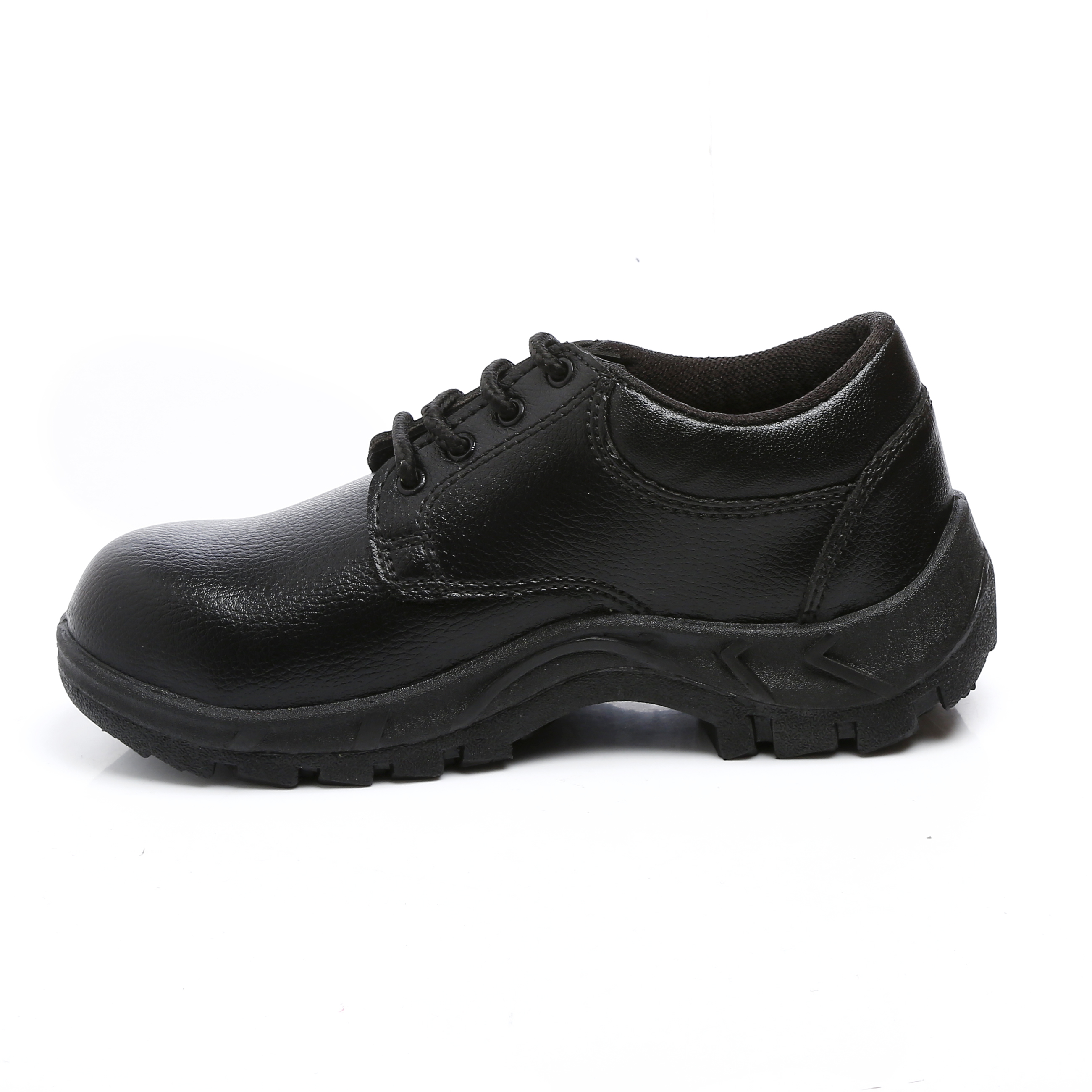 Non Leather Safety Shoes - Color: Full Black