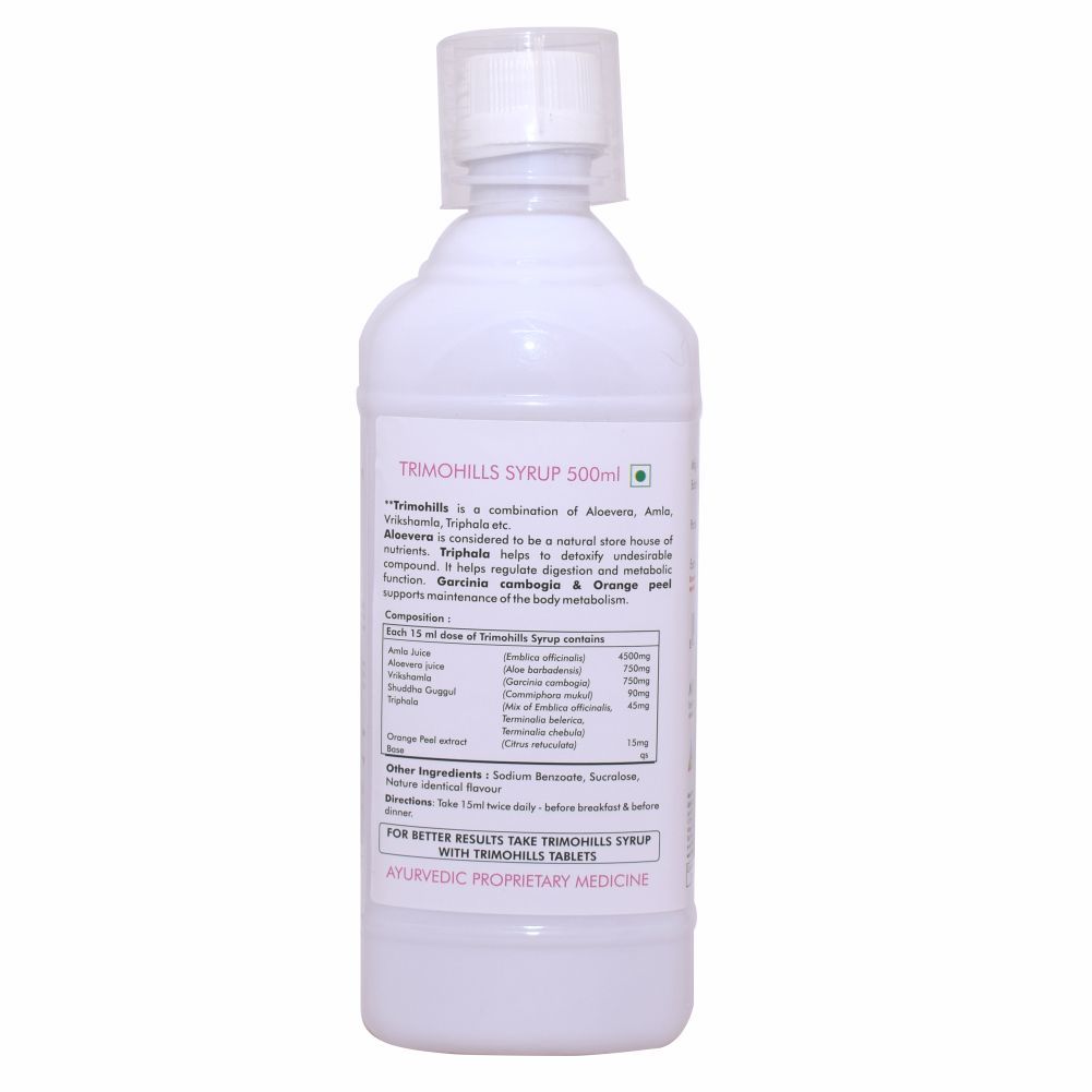 Herbal Weightloss Syrup - Trimohills (Pack Of 2) Ingredients: Amla Juice