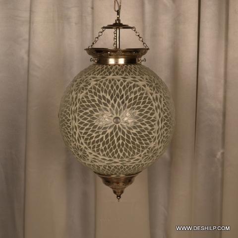 Eclipsecraft B&w Mosaic Wall Lantern - Color: Black And White