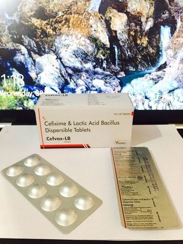 Cefixime Trihydrate  Lactic Acid Bacillus Tablets General Medicines