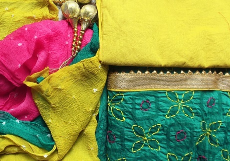 3 Women Dress Material