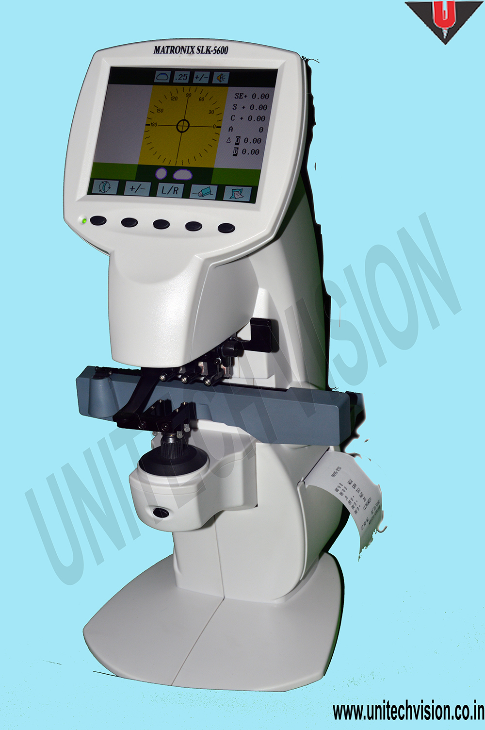Digital Auto Lensmeter - Steel, 194x210x408mm | Advanced Hartmann Measurement Theory, Cluster Measurement Of 108 Points, Stable And Accurate Measurement For Multi-focal Lenses