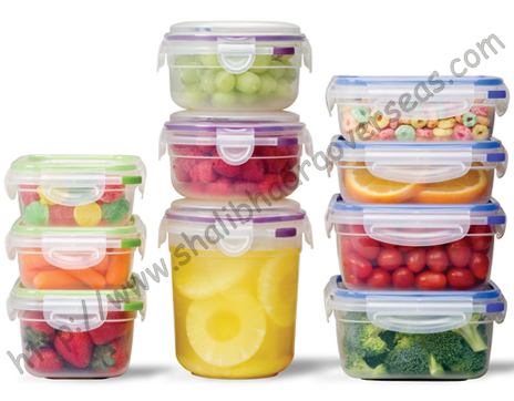 Transparent Designer Plastic Containers